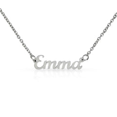 Personalized Name Necklace, Gold or Silver