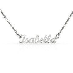 Personalized Name Necklace, Gold or Silver