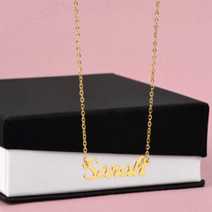 Personalized Name Necklace, Gold or Silver