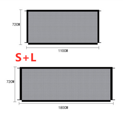 Black Foldable Protection Pet Safety Gate